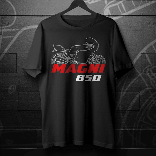MV Agusta 850 Magni Inspired T-Shirt - Motorcycle Tee Shirt for Riders