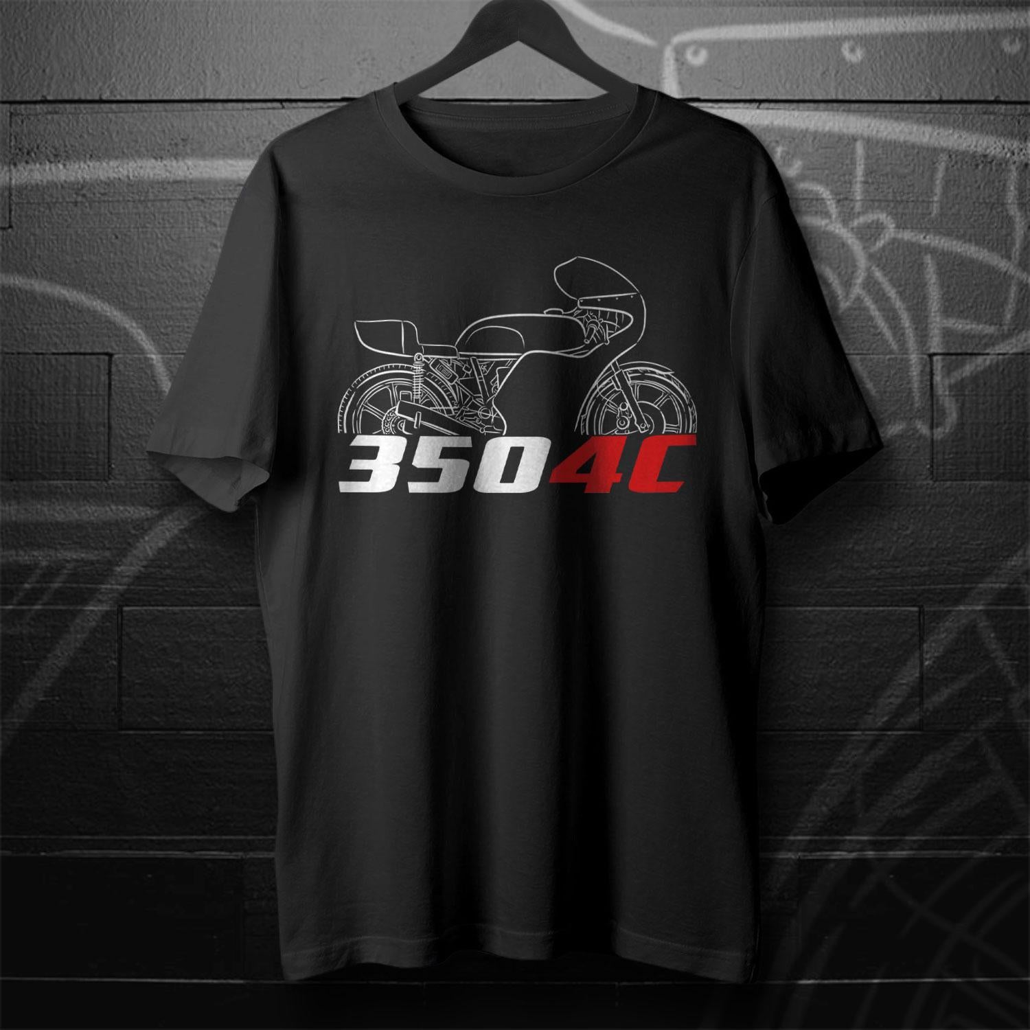 MV Agusta 350 4C Inspired T-Shirt - Motorcycle Tee Shirt for Riders