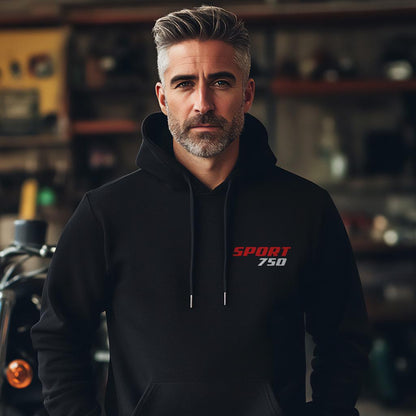 MV Agusta 750 Sport 1970 - 1975 Inspired Hoodie - Motorcycle Sweatshirt for Riders