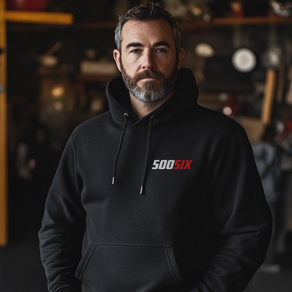 MV Agusta 500 Six 1958 Inspired Hoodie - Motorcycle Sweatshirt for Riders