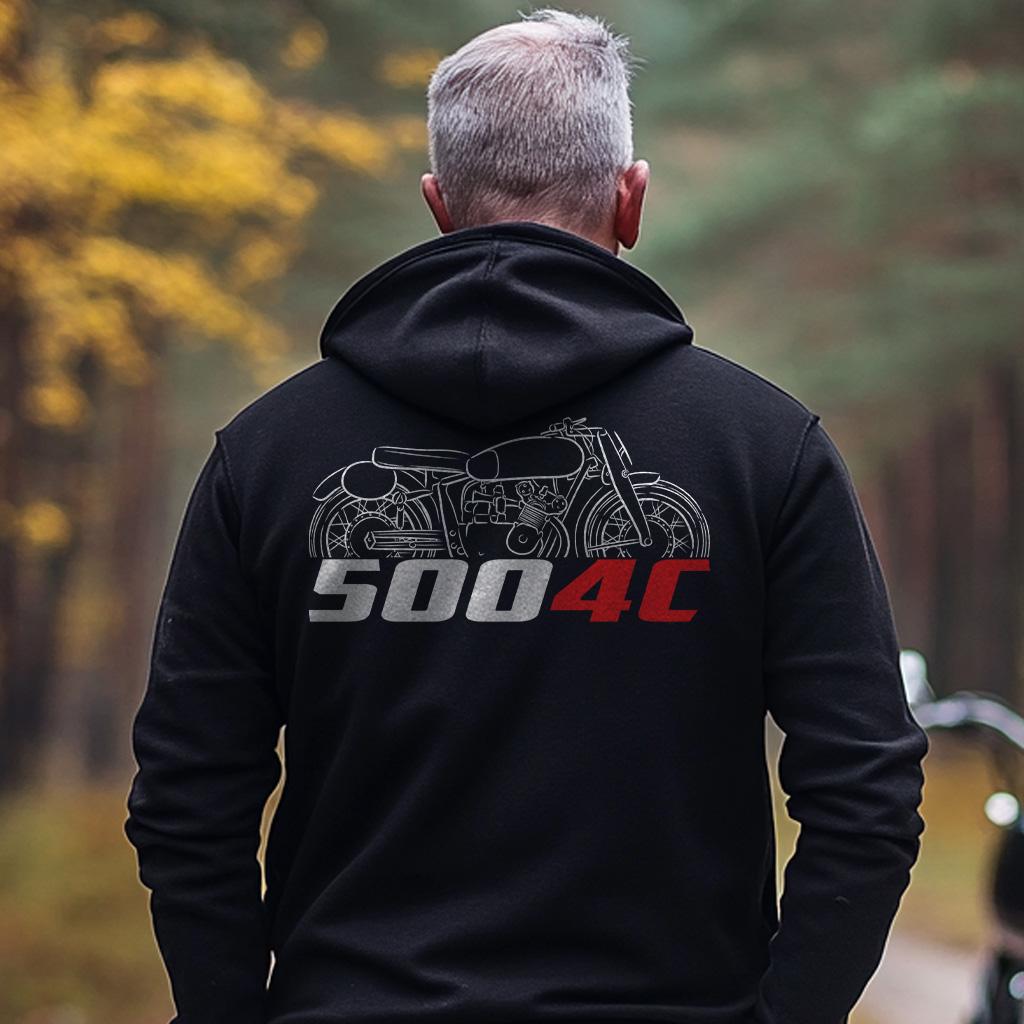 MV Agusta 500 4C Inspired Hoodie - Motorcycle Sweatshirt for Riders