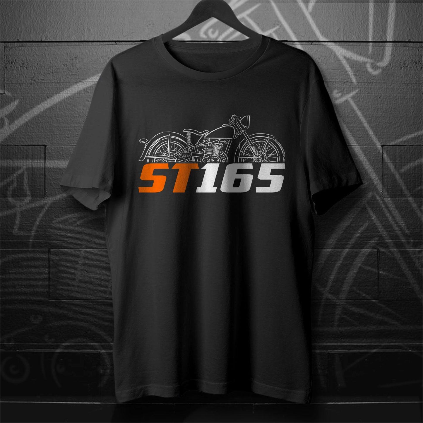 Harley-Davidson ST & STU 165 Inspired T-Shirt - Biker Motorcycle Tee Shirt