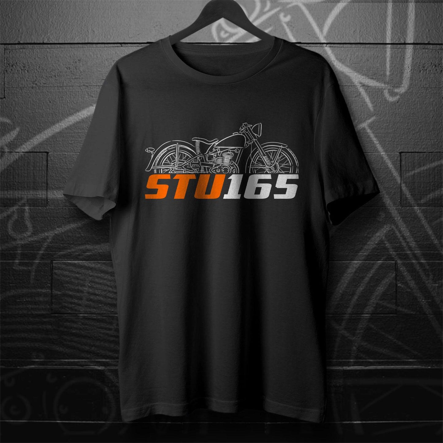 Harley-Davidson ST & STU 165 Inspired T-Shirt - Biker Motorcycle Tee Shirt