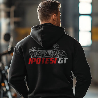 MV Agusta 350 Ipotesi GT 1976 - 1977 Inspired Hoodie - Motorcycle Sweatshirt for Riders