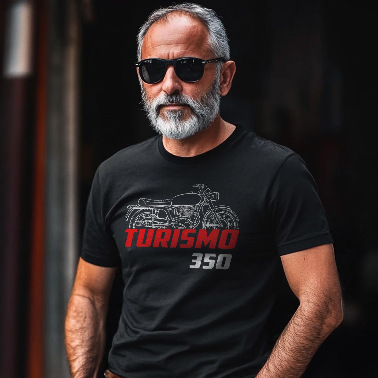 MV Agusta 350 Turismo 1970 - 1971 Inspired T-Shirt - Motorcycle Tee Shirt for Riders