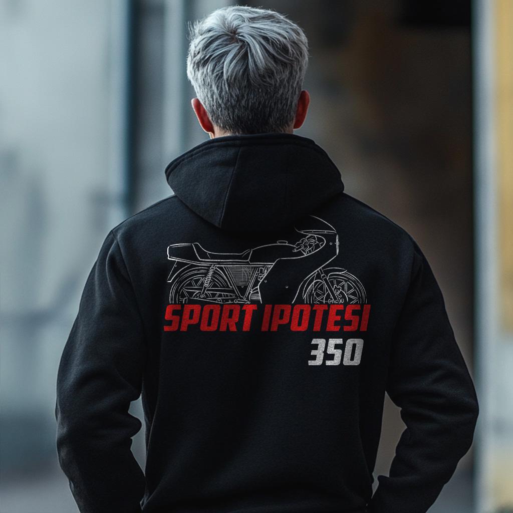MV Agusta 350 Sport Ipotesi 1975 - 1977 Inspired Hoodie - Motorcycle Sweatshirt for Riders