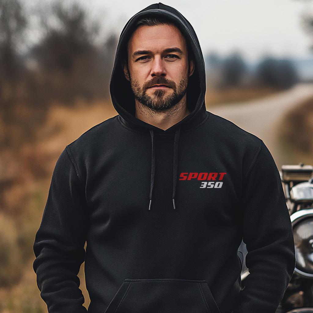 MV Agusta 350 Sport 1970 - 1971 Inspired Hoodie - Motorcycle Sweatshirt for Riders