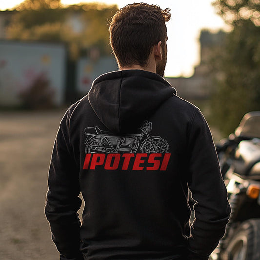 MV Agusta 350 Ipotesi 1975 - 1977 Inspired Hoodie - Motorcycle Sweatshirt for Riders