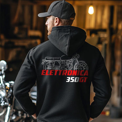 MV Agusta 350 GT Elettronica 1972 - 1974 Inspired Hoodie - Motorcycle Sweatshirt for Riders