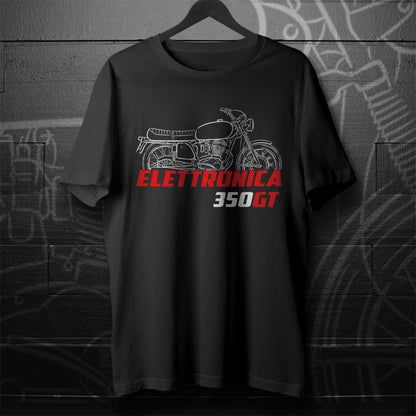 MV Agusta 350 GT Elettronica 1972 - 1974 Inspired T-Shirt - Motorcycle Tee Shirt for Riders