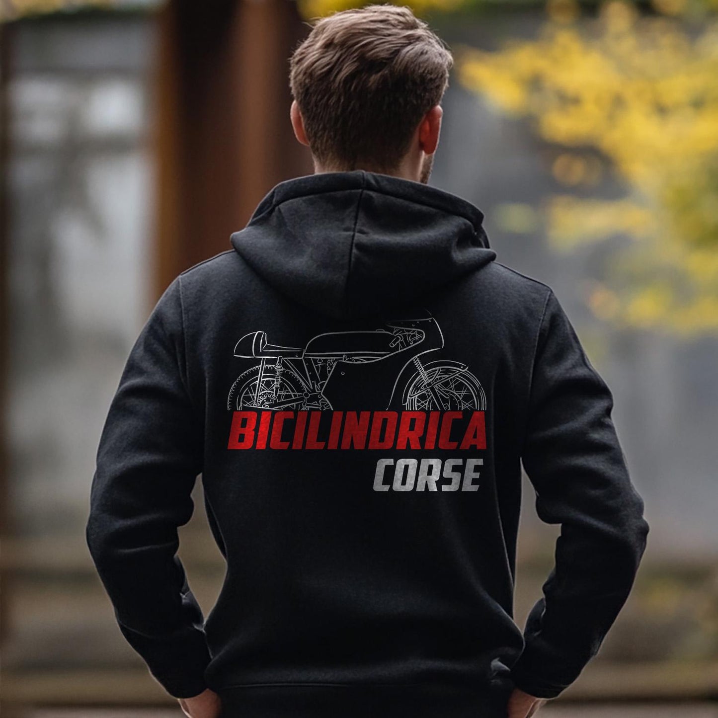 MV Agusta Corse 250 Bicilindrica 1959 - 1966 Inspired Hoodie - Motorcycle Sweatshirt for Riders