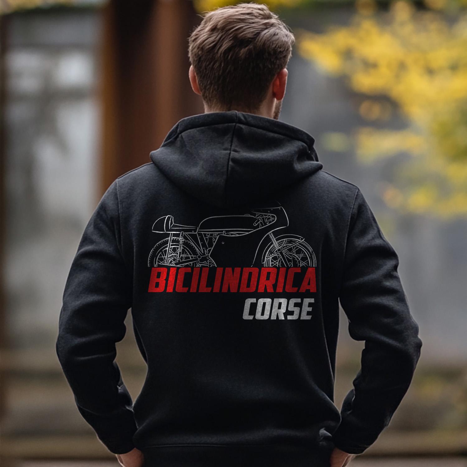 MV Agusta Corse 250 Bicilindrica 1959 - 1966 Inspired Hoodie - Motorcycle Sweatshirt for Riders