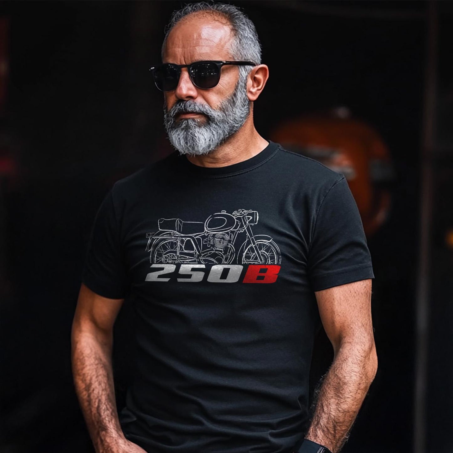 MV Agusta 250B 1968 - 1971 Inspired T-Shirt - Motorcycle Tee Shirt for Riders