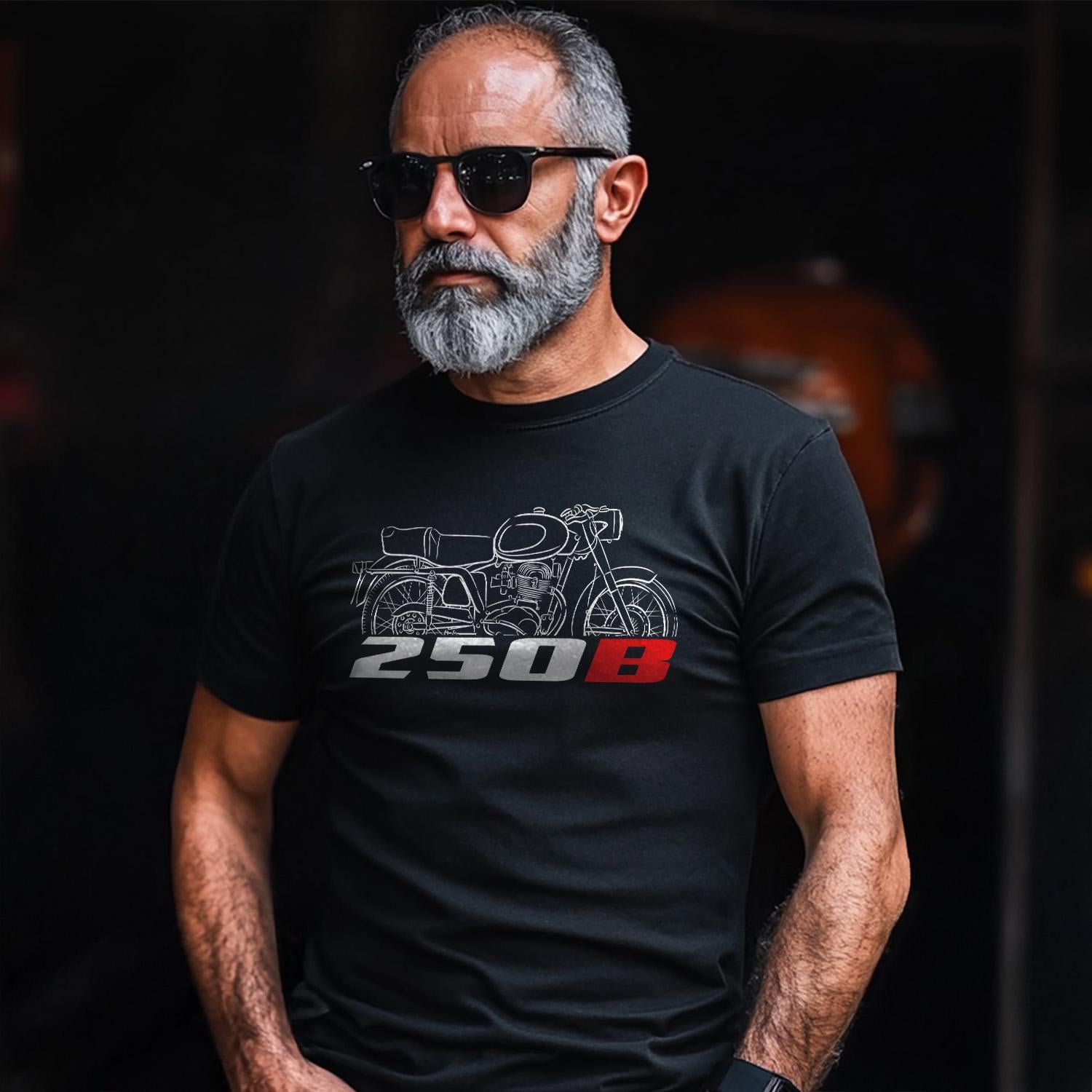 MV Agusta 250B 1968 - 1971 Inspired T-Shirt - Motorcycle Tee Shirt for Riders