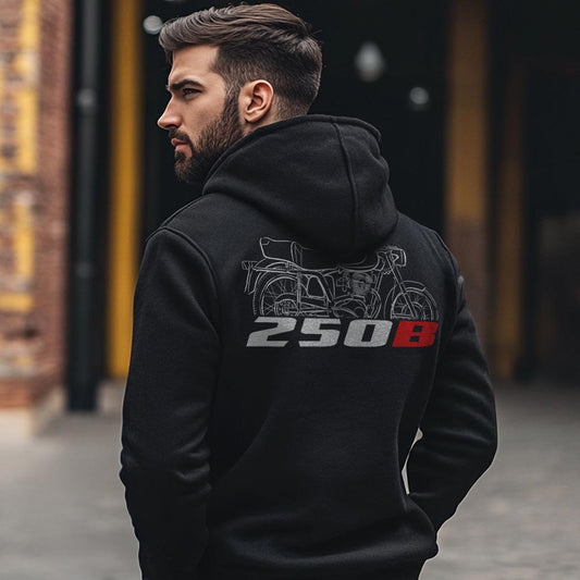 MV Agusta 250B 1968 - 1971 Inspired Hoodie - Motorcycle Sweatshirt for Riders