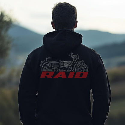 MV Agusta 250 Raid 1957 - 1961 Inspired Hoodie - Motorcycle Sweatshirt for Riders