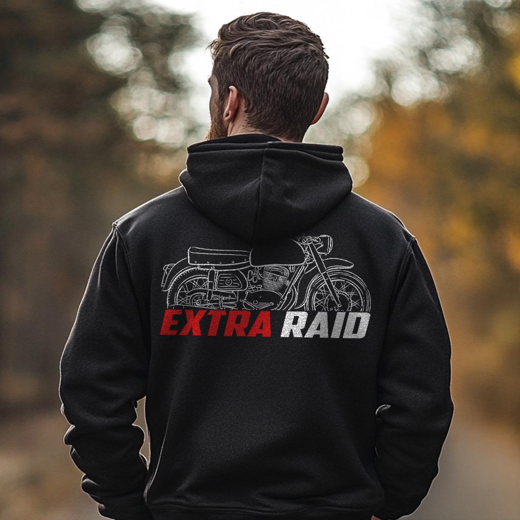 MV Agusta 250 Extra Raid 1957 - 1961 Inspired Hoodie - Motorcycle Sweatshirt for Riders