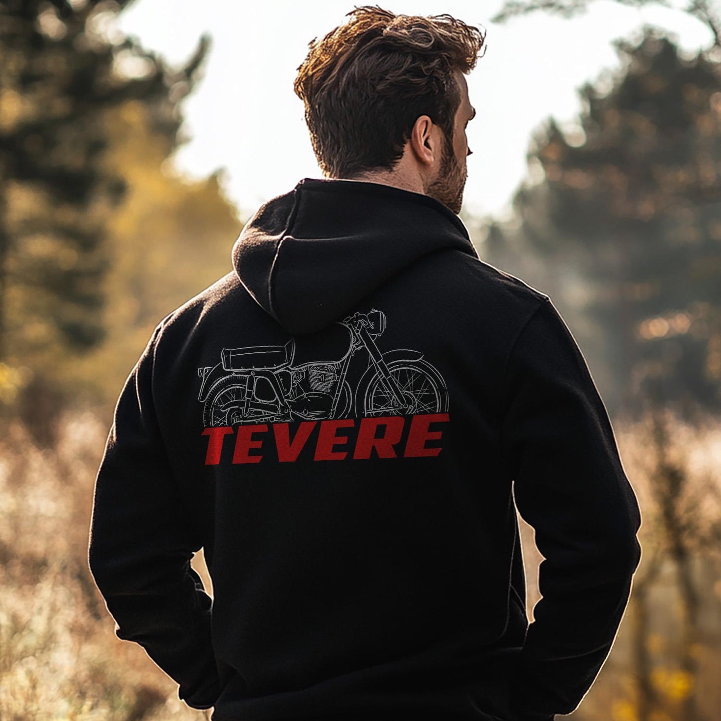 MV Agusta 235 Tevere 1959 - 1961 Inspired Hoodie - Motorcycle Sweatshirt for Riders