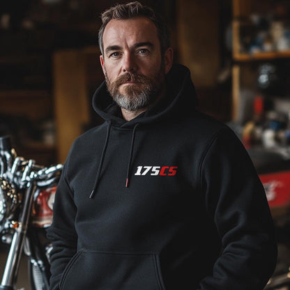 MV Agusta 175 CS 1954 - 1956 Inspired Hoodie - Motorcycle Sweatshirt for Riders