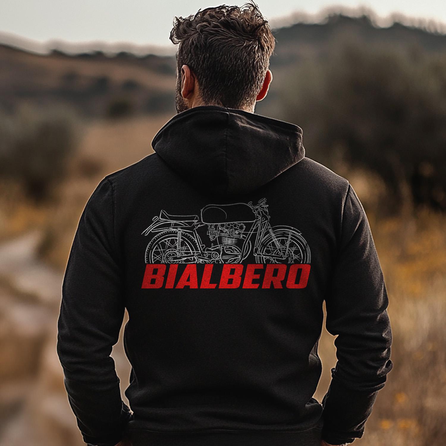 MV Agusta 175 Bialbero 1954 - 1958 Inspired Hoodie - Motorcycle Sweatshirt for Riders