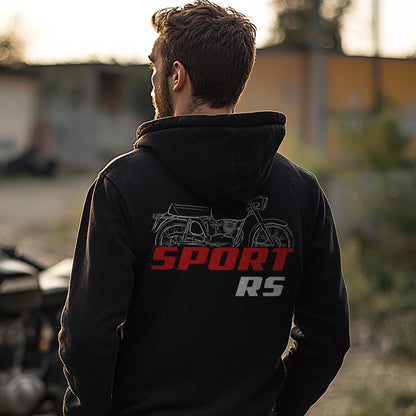 MV Agusta 150 Sport RS-S 1970 - 1973 Inspired Hoodie - Motorcycle Sweatshirt for Riders