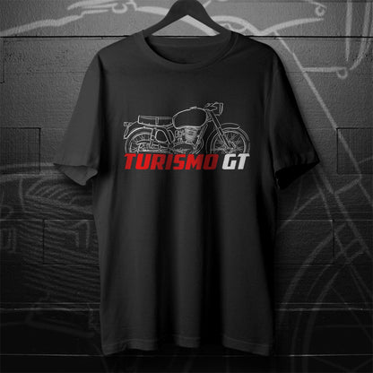 MV Agusta 150 Turismo GT 1959 - 1969 Inspired T-Shirt - Motorcycle Tee Shirt for Riders