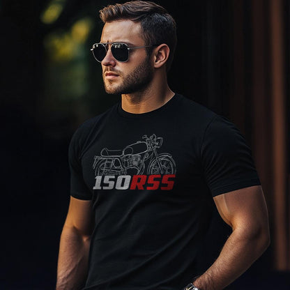MV Agusta 150 RSS 1970 - 1973 Inspired T-Shirt - Motorcycle Tee Shirt for Riders