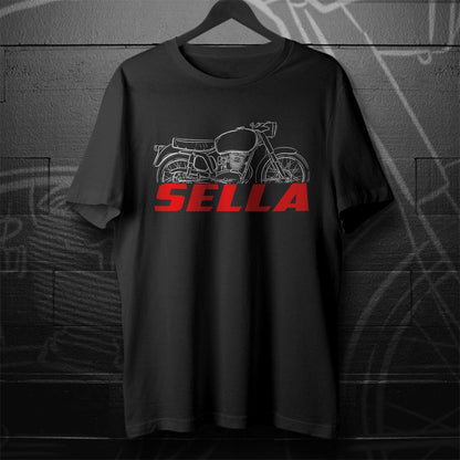 MV Agusta 150 Sella 1964 - 1967 Inspired T-Shirt - Motorcycle Tee Shirt for Riders