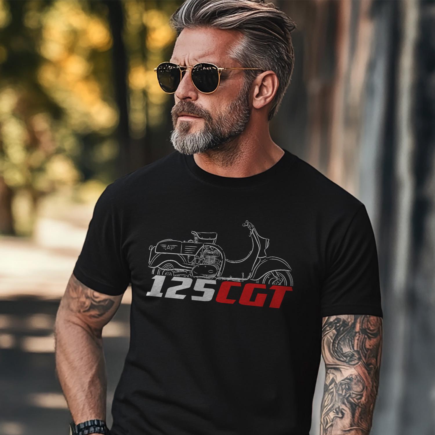 MV Agusta 125 CGT Inspired T-Shirt - Motorcycle Tee Shirt for Riders