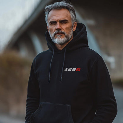 MV Agusta 125 B Inspired Hoodie - Motorcycle Sweatshirt for Riders