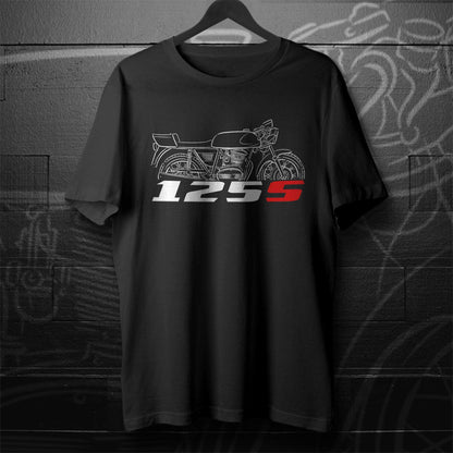 MV Agusta 125S 1975 - 1977 Inspired T-Shirt - Motorcycle Tee Shirt for Riders