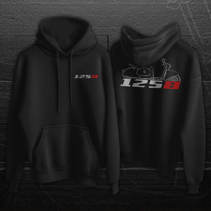 MV Agusta 125 B Inspired Hoodie - Motorcycle Sweatshirt for Riders