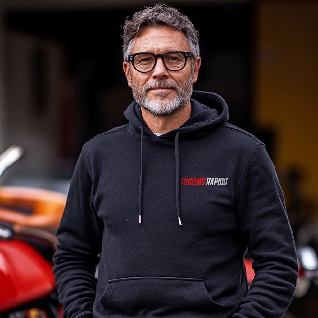 MV Agusta 125 Turismo Rapido 1955 - 1957 Inspired Hoodie - Motorcycle Sweatshirt for Riders