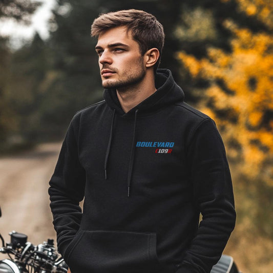Suzuki Boulevard C109R & C109RT Inspired Hoodie - Motorcycle Sweatshirt for Riders