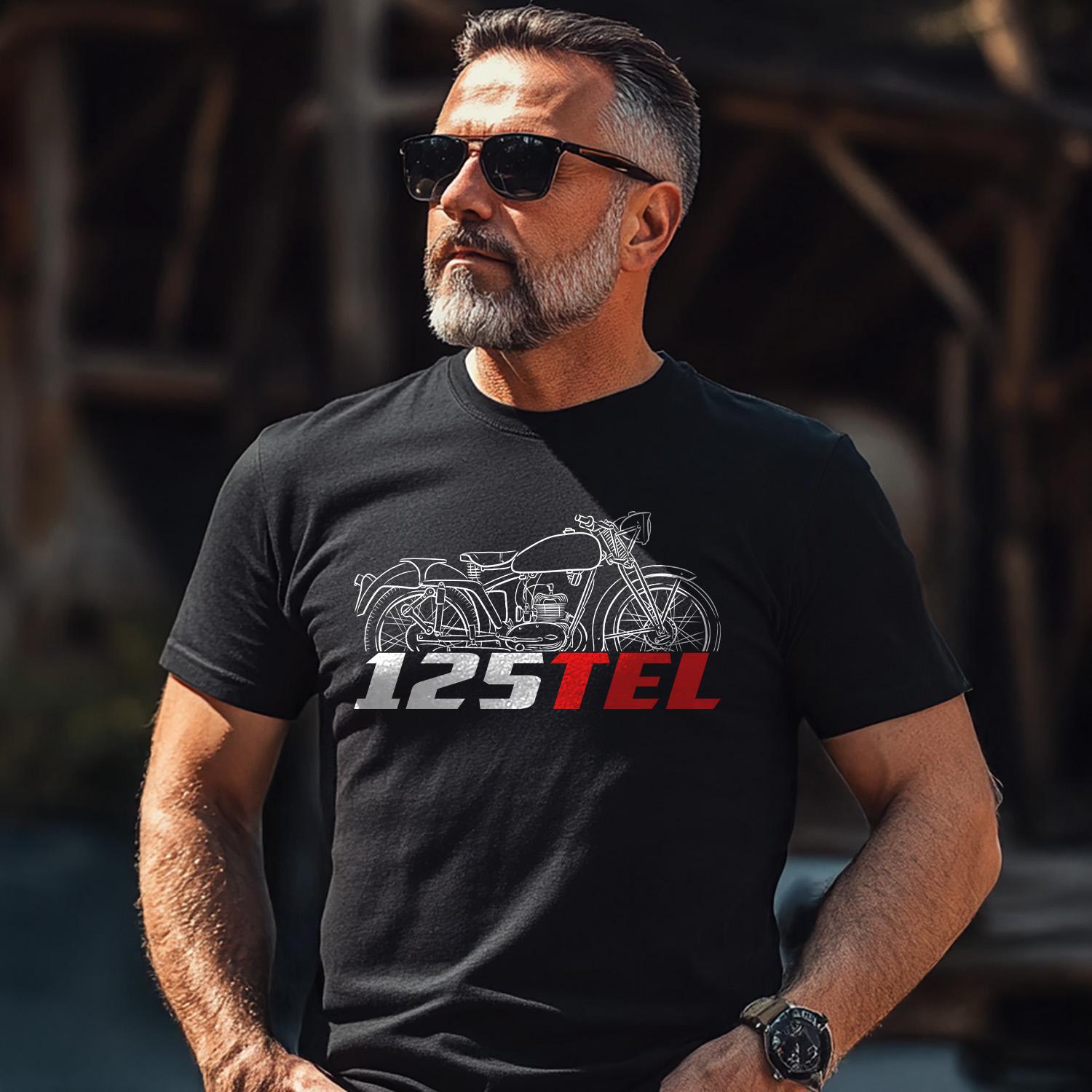 MV Agusta 125 TEL Inspired T-Shirt - Motorcycle Tee Shirt for Riders