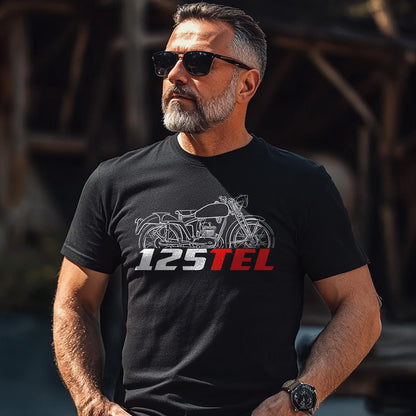 MV Agusta 125 TEL Inspired T-Shirt - Motorcycle Tee Shirt for Riders