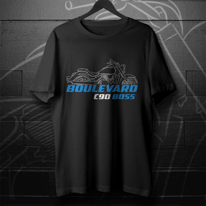 Suzuki Boulevard C90 Inspired T-Shirt - Motorcycle Tee Shirt for Riders