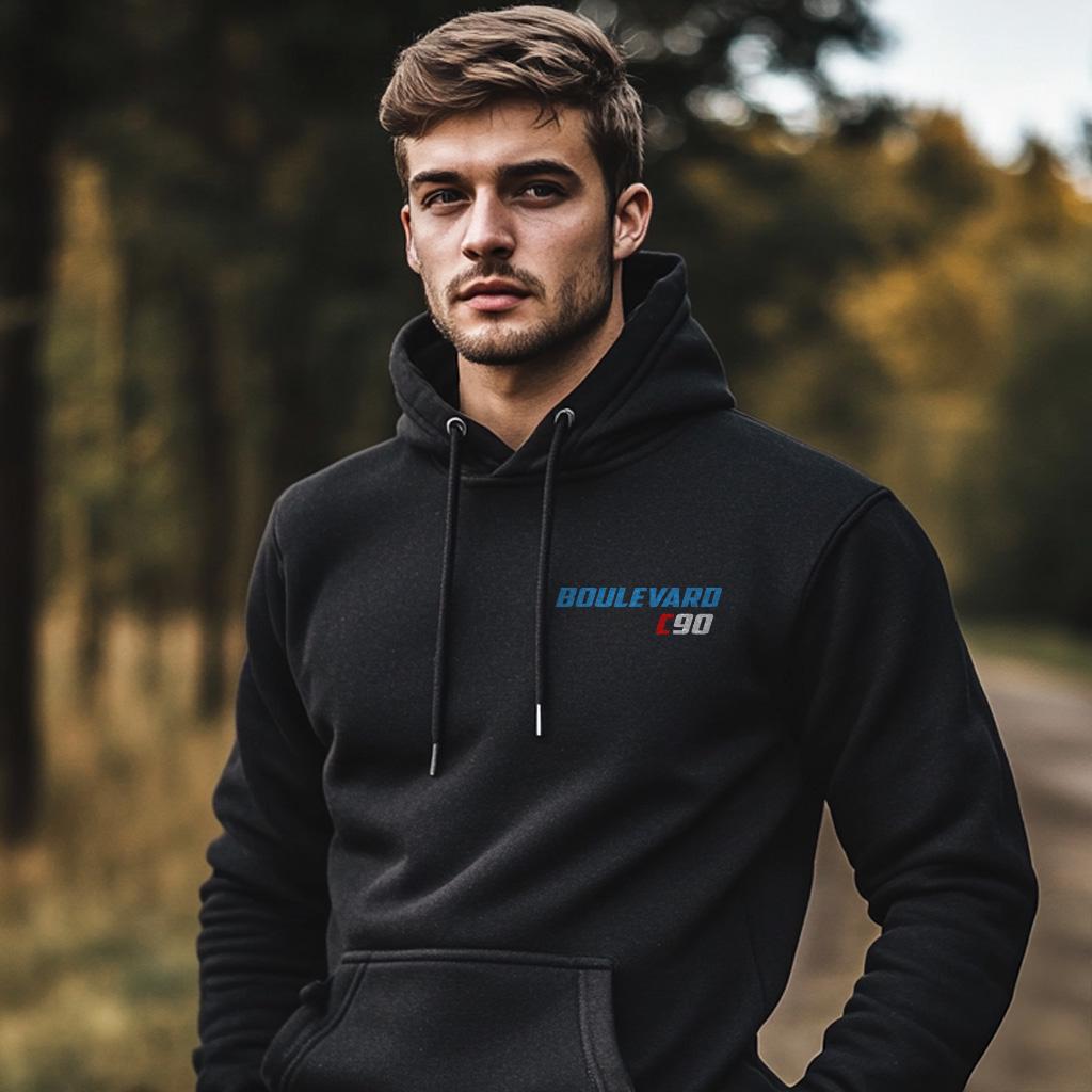 Suzuki Boulevard C90 Inspired Hoodie - Motorcycle Sweatshirt for Riders