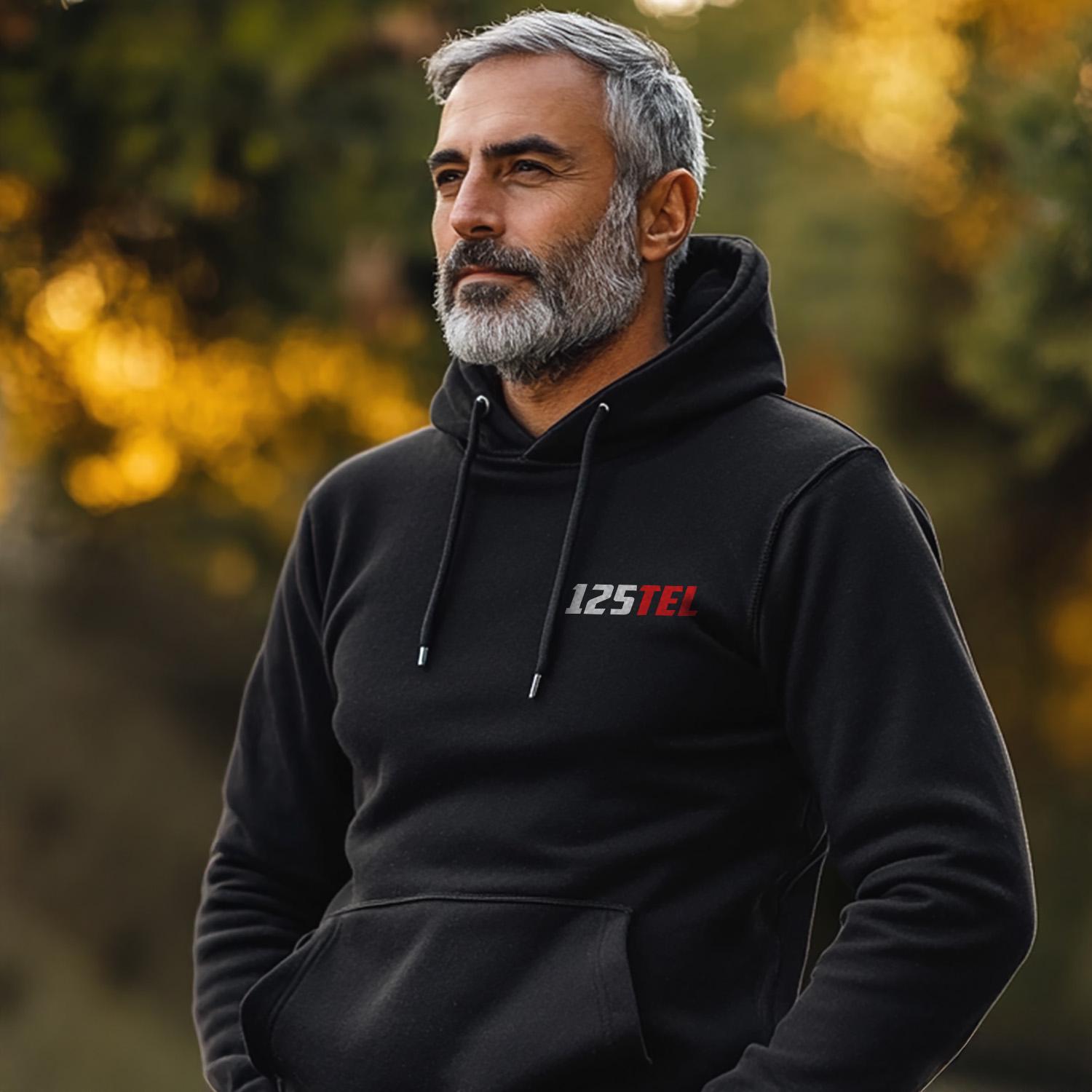 MV Agusta 125 TEL Inspired Hoodie - Motorcycle Sweatshirt for Riders