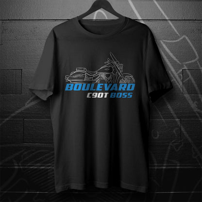 Suzuki Boulevard C90 Inspired T-Shirt - Motorcycle Tee Shirt for Riders