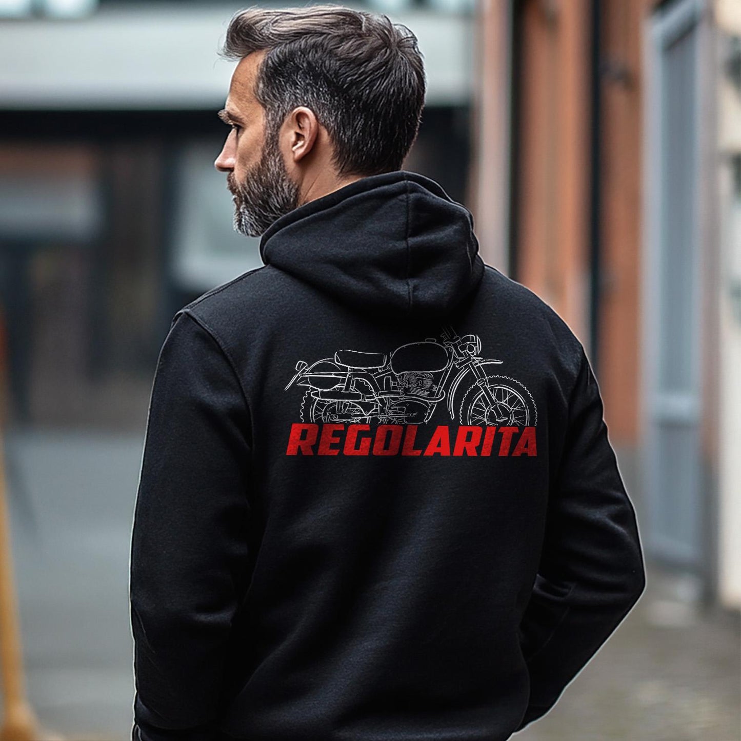 MV Agusta 125 Regolarita 1965 - 1970 Inspired Hoodie - Motorcycle Sweatshirt for Riders