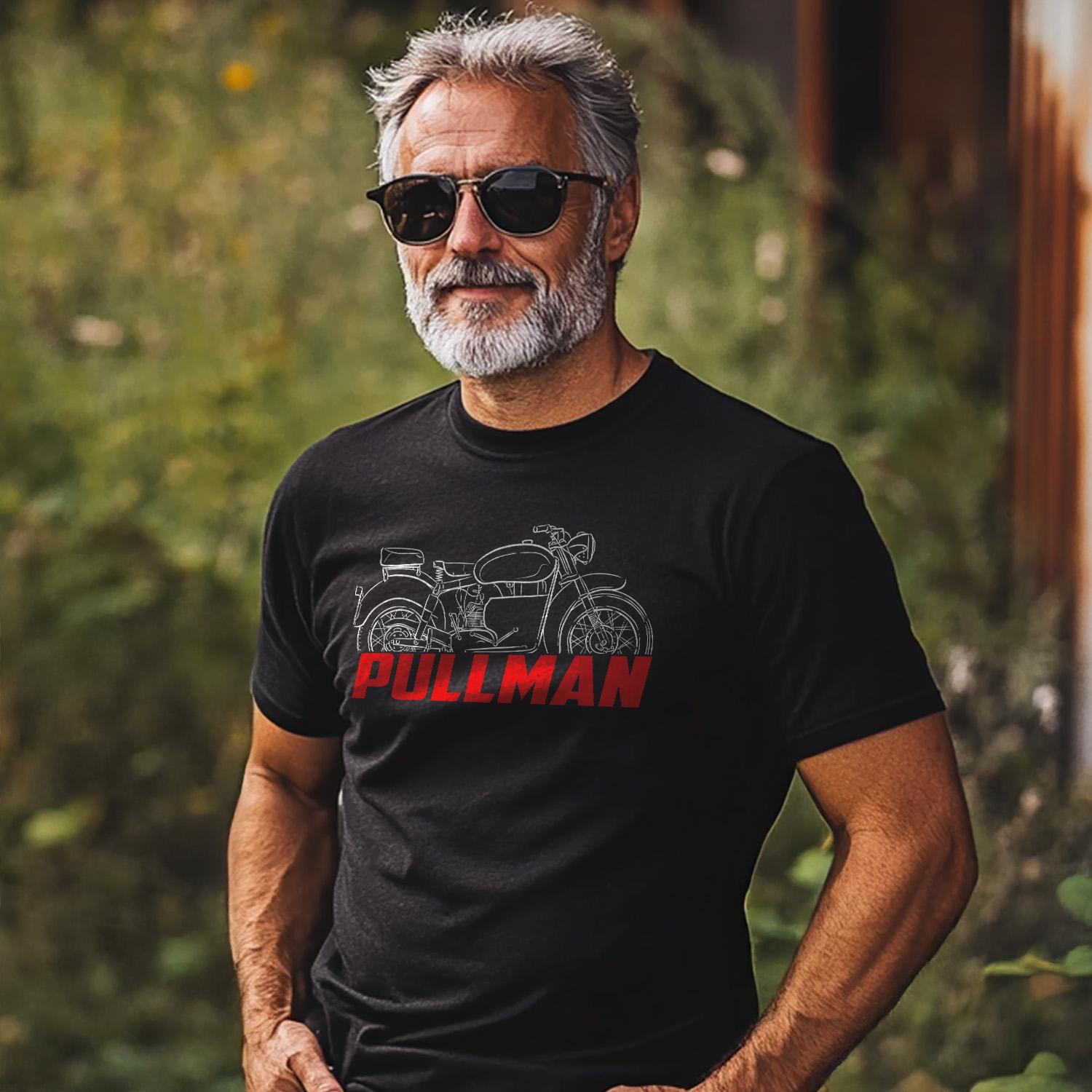 MV Agusta 125 Pullman Inspired T-Shirt - Motorcycle Tee Shirt for Riders