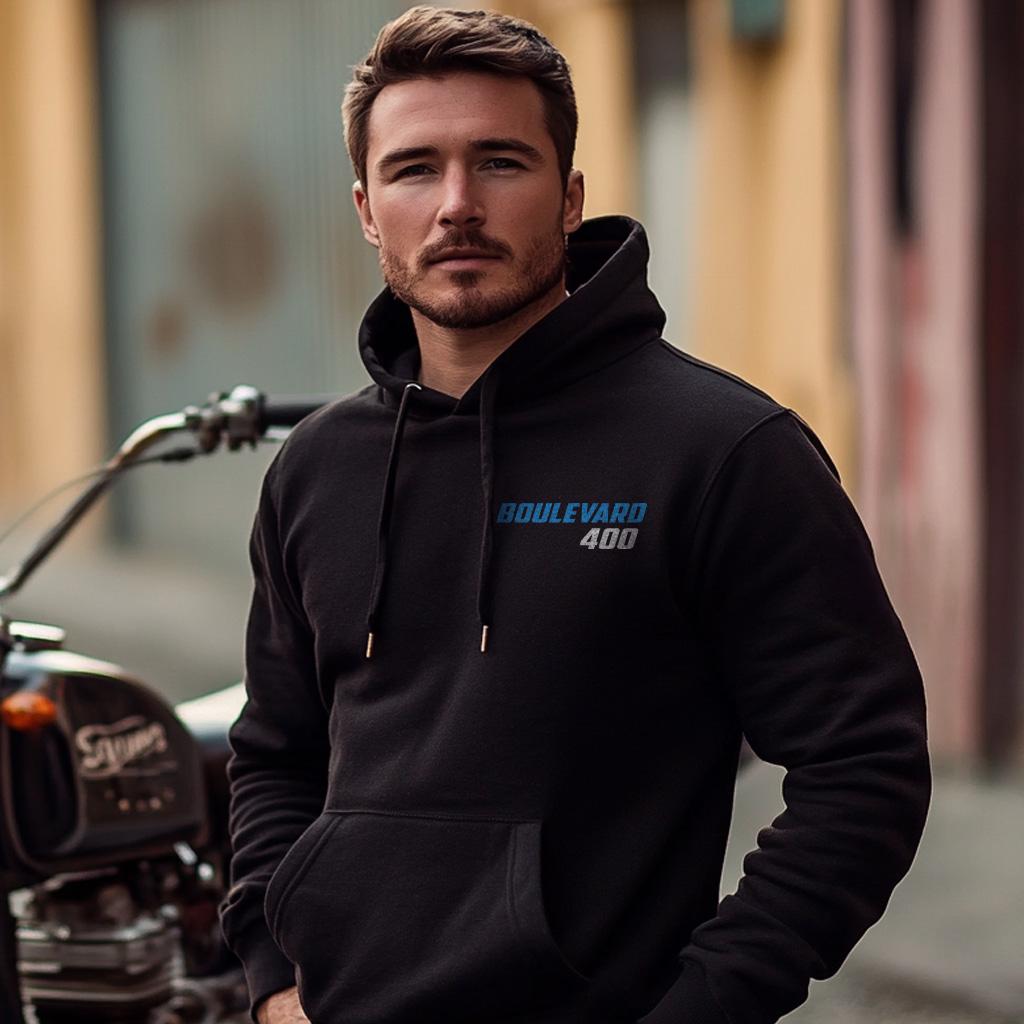 Suzuki Boulevard 400 ( VZ400 ) Inspired Hoodie - Motorcycle Sweatshirt for Riders