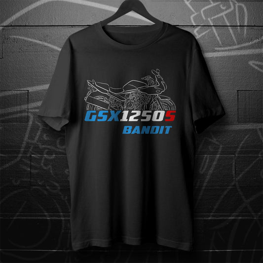 Suzuki GSX1250S Bandit Inspired T-Shirt - Motorcycle Tee Shirt for Riders