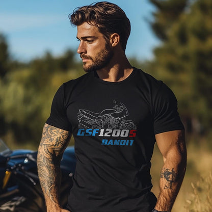 Suzuki GSF1200S Bandit Inspired T-Shirt - Motorcycle Tee Shirt for Riders