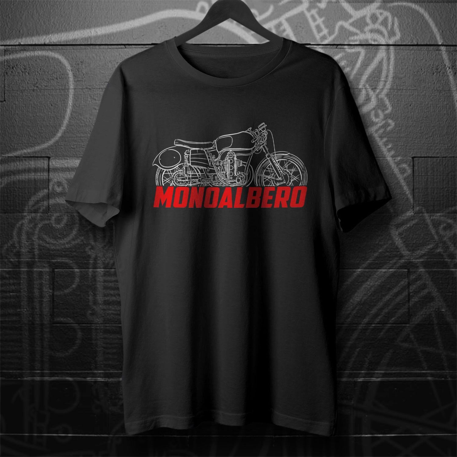 MV Agusta 125 Monoalbero 1953 - 1956 Inspired T-Shirt - Motorcycle Tee Shirt for Riders
