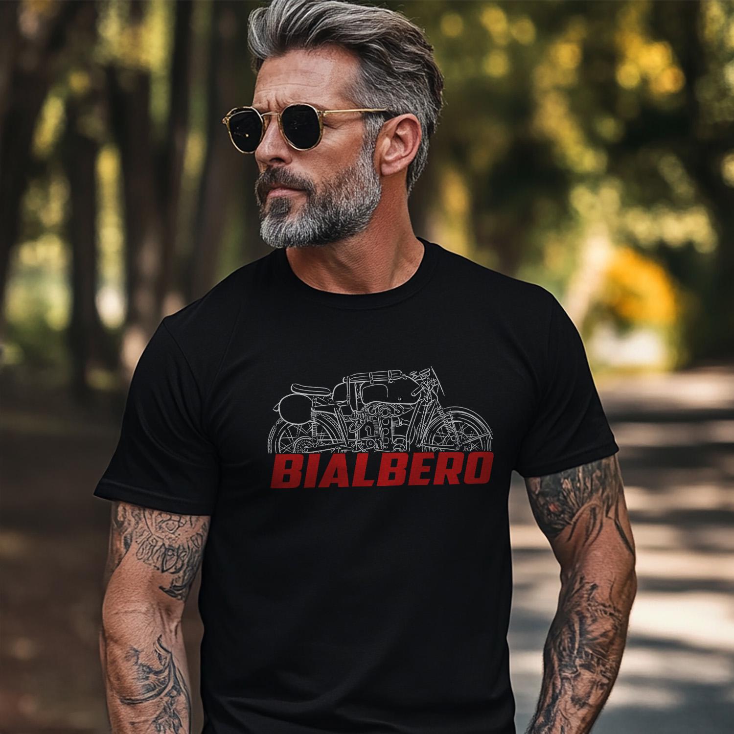 MV Agusta 125 Bialbero Inspired T-Shirt - Motorcycle Tee Shirt for Riders