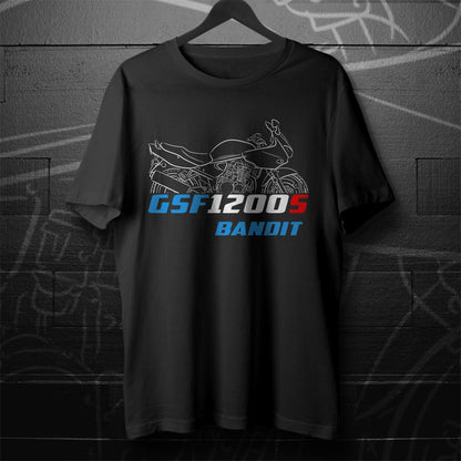 Suzuki GSF1200S Bandit Inspired T-Shirt - Motorcycle Tee Shirt for Riders