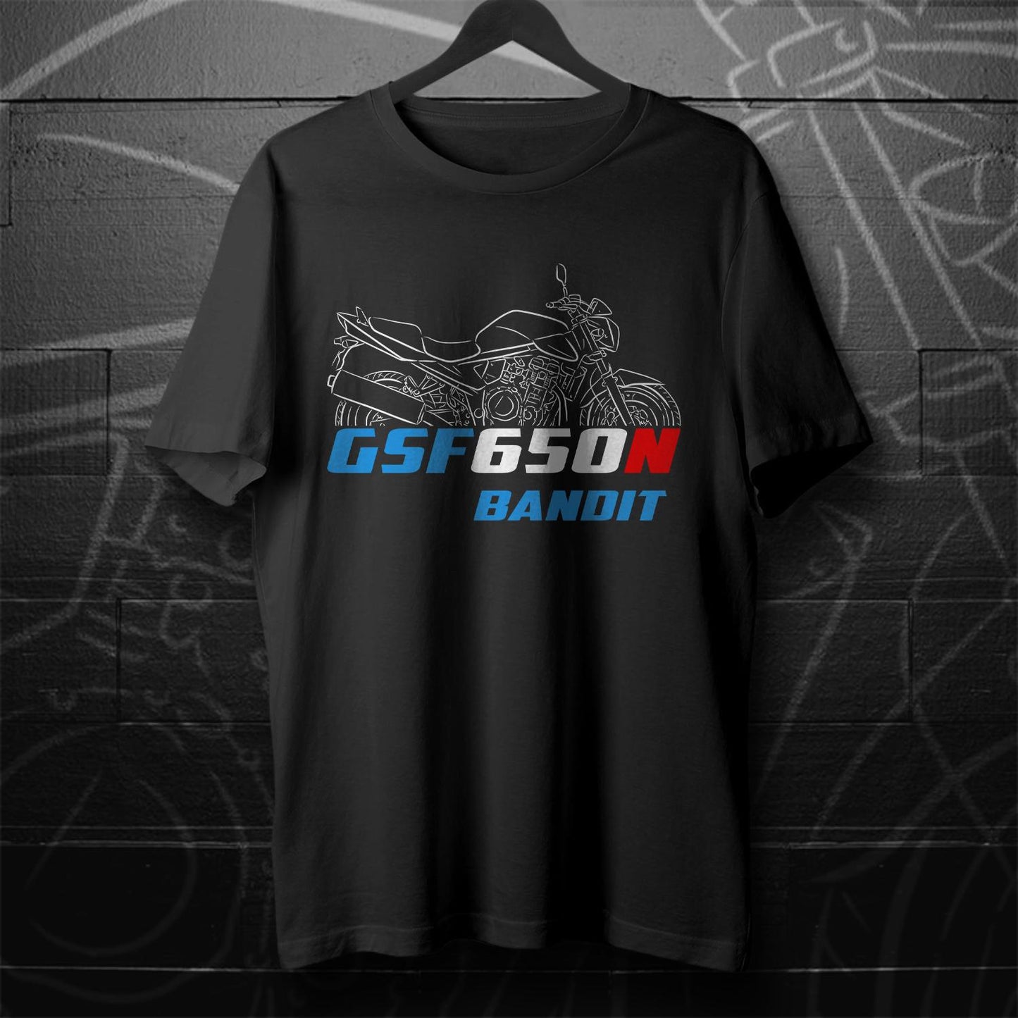 Suzuki GSF650 N & S Bandit Inspired T-Shirt - Motorcycle Tee Shirt for Riders