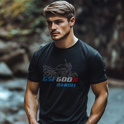 Suzuki GSF600 N & S Bandit Inspired T-Shirt - Motorcycle Tee Shirt for Riders